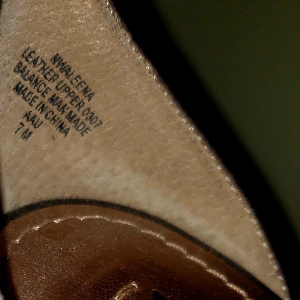 𝐍𝐈𝐍𝐄 𝐖𝐄𝐒𝐓 Leather Mary Jane Peep Toe Heels! Sz 7 Wmns. Stunning! - Picture 7 of 12